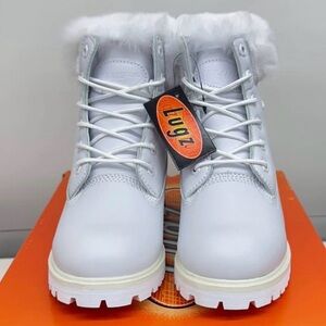 Lugz Snowy White Fur Boots